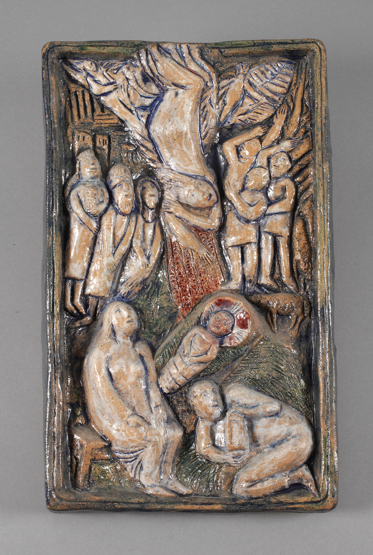 Wandbild Geburt Christi