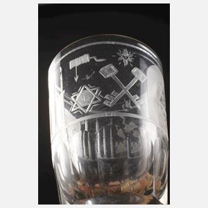 Freimaurerglas