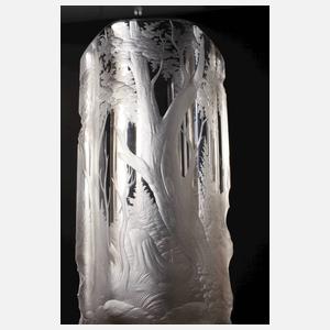 Jagdliche Zylindervase