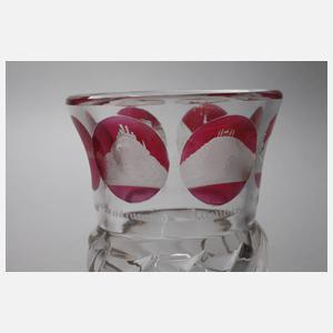 Ansichtenbecher Biedermeier Bad Kissingen