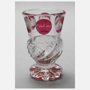 Ansichtenbecher Biedermeier Bad Kissingen