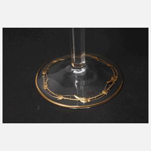 Moser Karlsbad zwei Gläser aus der Serie "Rose"