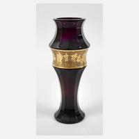 Moser Karlsbad Vase mit Goldfries111