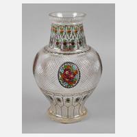 Große Fachschulvase mit Steineldekor111