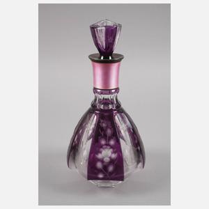 Karaffe mit Silbermontierung