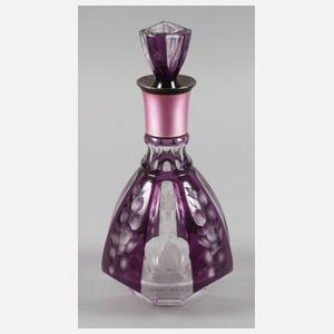 Karaffe mit Silbermontierung