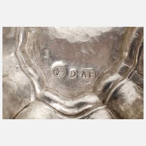 Paar barocke Silberleuchter Breslau