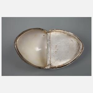 Zwei Muscheldosen 18. Jh.