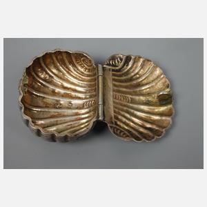 Zwei Muscheldosen 18. Jh.