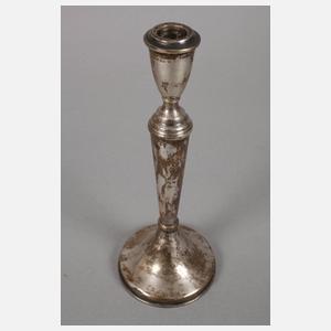 Paar Silberleuchter Spätbiedermeier