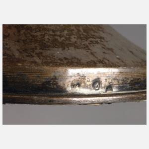Paar Silberleuchter Spätbiedermeier