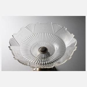 Tazza mit Silberfuß