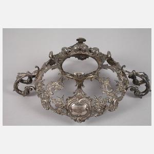 Tafelaufsatz Silber