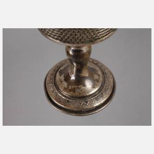 Judaika Besamimbüchse Silber