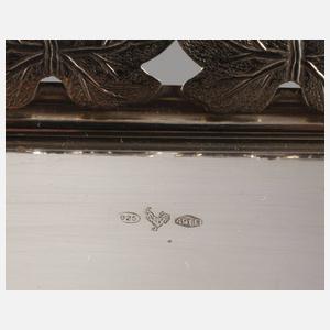 Italienisches Silbertablett