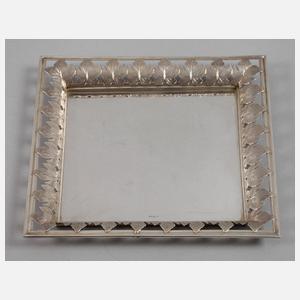 Italienisches Silbertablett