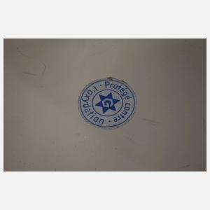 Großes Silberset mit Tablett