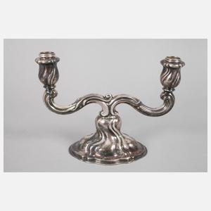 Silber Paar Kerzenleuchter Bruckmann & Söhne