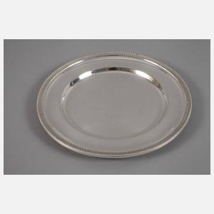 Camusso Peru sechs Platzteller Silber