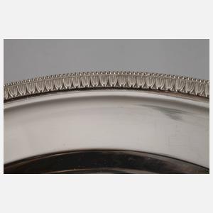 Camusso Peru sechs Platzteller Silber