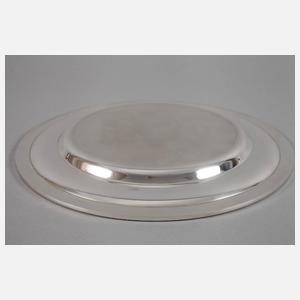 Camusso Peru sechs Platzteller Silber