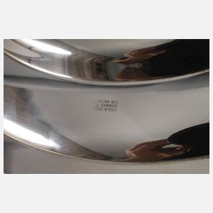 Camusso Peru sechs Platzteller Silber