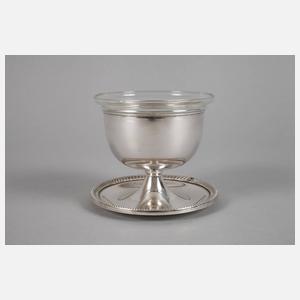 Camusso Peru paar Kaviarschalen Silber