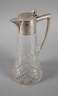 Karaffe mit Silbermontierung