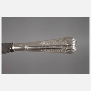 Tranchierbesteck Silber