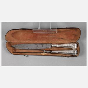 Tranchierbesteck Silber