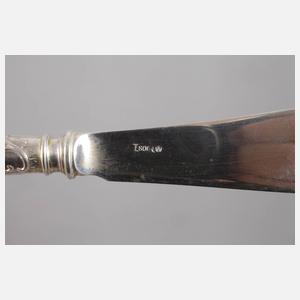 Silber Fischbesteck Historismus