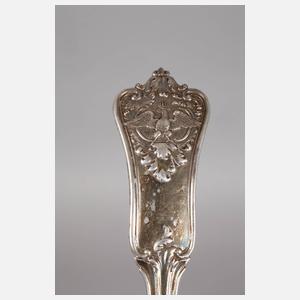 Silber Tafelkelle aus dem Besitz Kaiser Wilhelm II. von Preußen