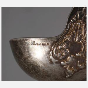 Silber Tafelkelle aus dem Besitz Kaiser Wilhelm II. von Preußen