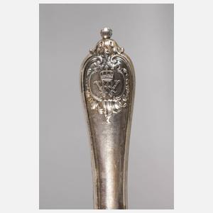 Silber Tortenheber aus dem Besitz Kaiser Wilhelm II. von Preußen