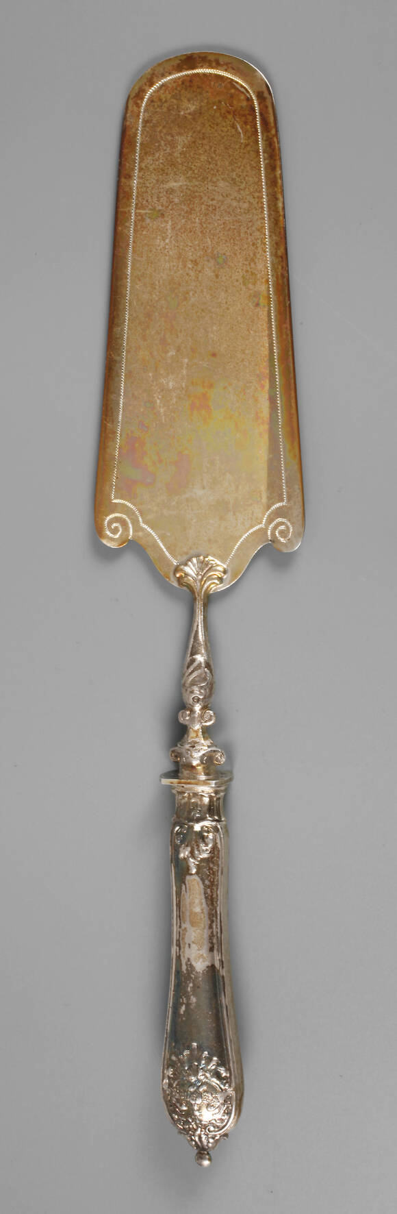 Silber Tortenheber aus dem Besitz Kaiser Wilhelm II. von Preußen