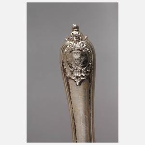 Silber Butter- und Käsemesser aus dem Besitz Kaiser Wilhelm II. von Preußen