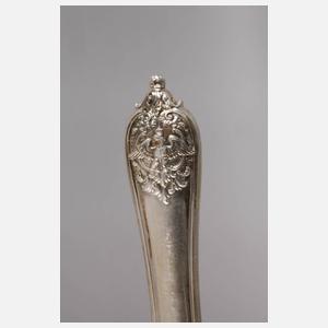 Silber Butter- und Käsemesser aus dem Besitz Kaiser Wilhelm II. von Preußen