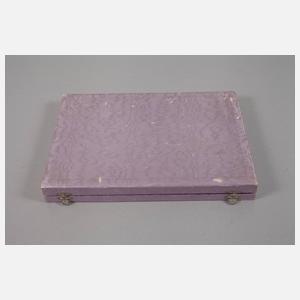 Silber Abendbrotbesteck für sechs Personen