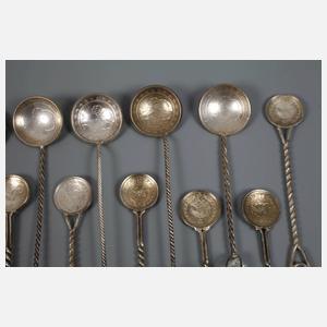 Konvolut Münzlöffel