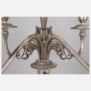 Paar große fünfflammige Kandelaber