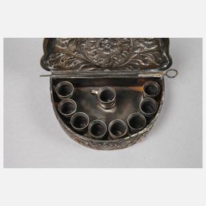 Judaika kleiner Chanukkaleuchter