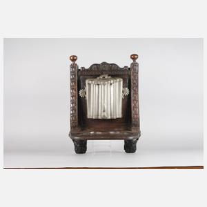 Barocker Wasserspender Zinn