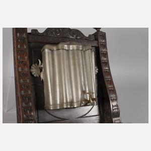 Barocker Wasserspender Zinn