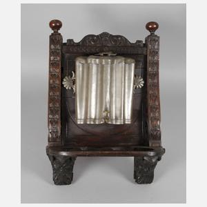 Barocker Wasserspender Zinn