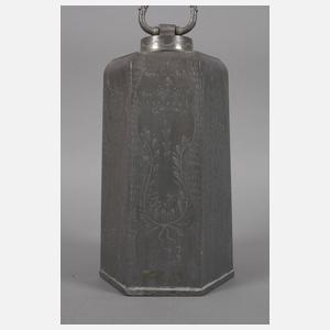 Zinn große Hochzeitskanne aus Adelsbesitz