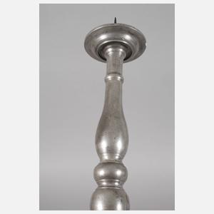 Zinn großer Kirchenleuchter 1797