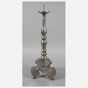 Zinn großer Kirchenleuchter 1797