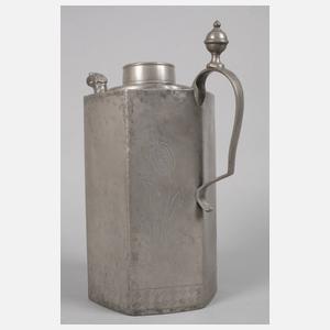 Große Erntekanne Zinn