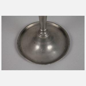 Zinn große Öllampe