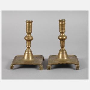 Paar Messingleuchter